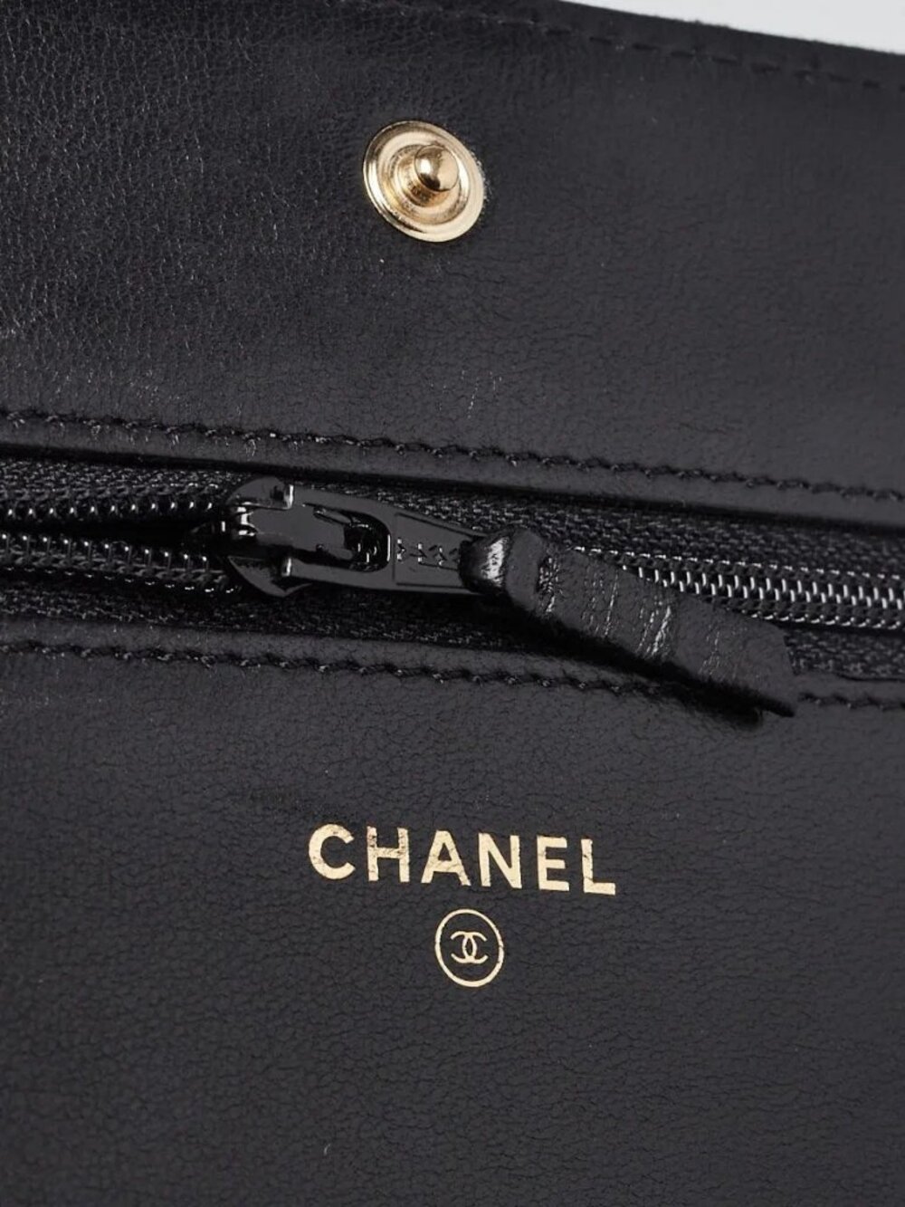Chanel Black Quilted Velvet Boy WOC Clutch Bag - Picture 9 of 12